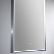 Arch Aluminium LED Mirror with Demister